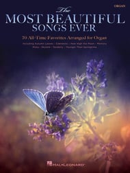 The Most Beautiful Songs Ever Organ sheet music cover